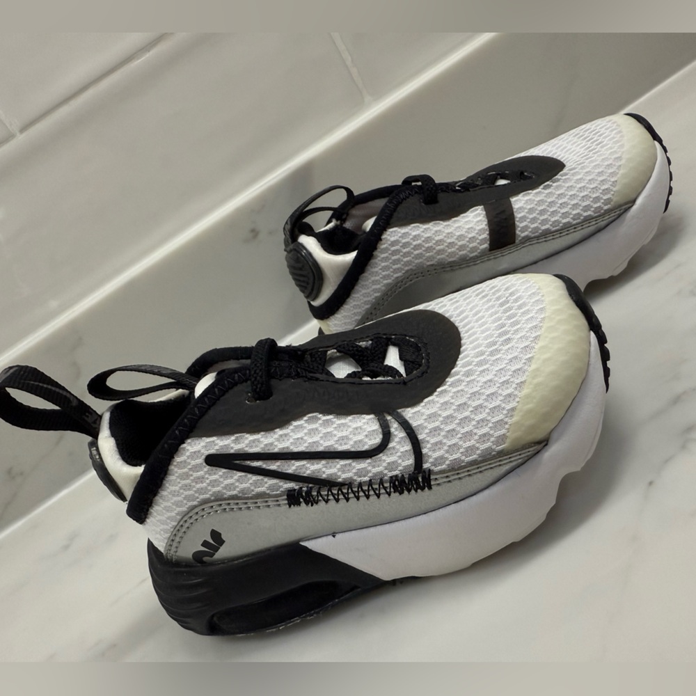 Nike Black and White Sneakers with Modern Design